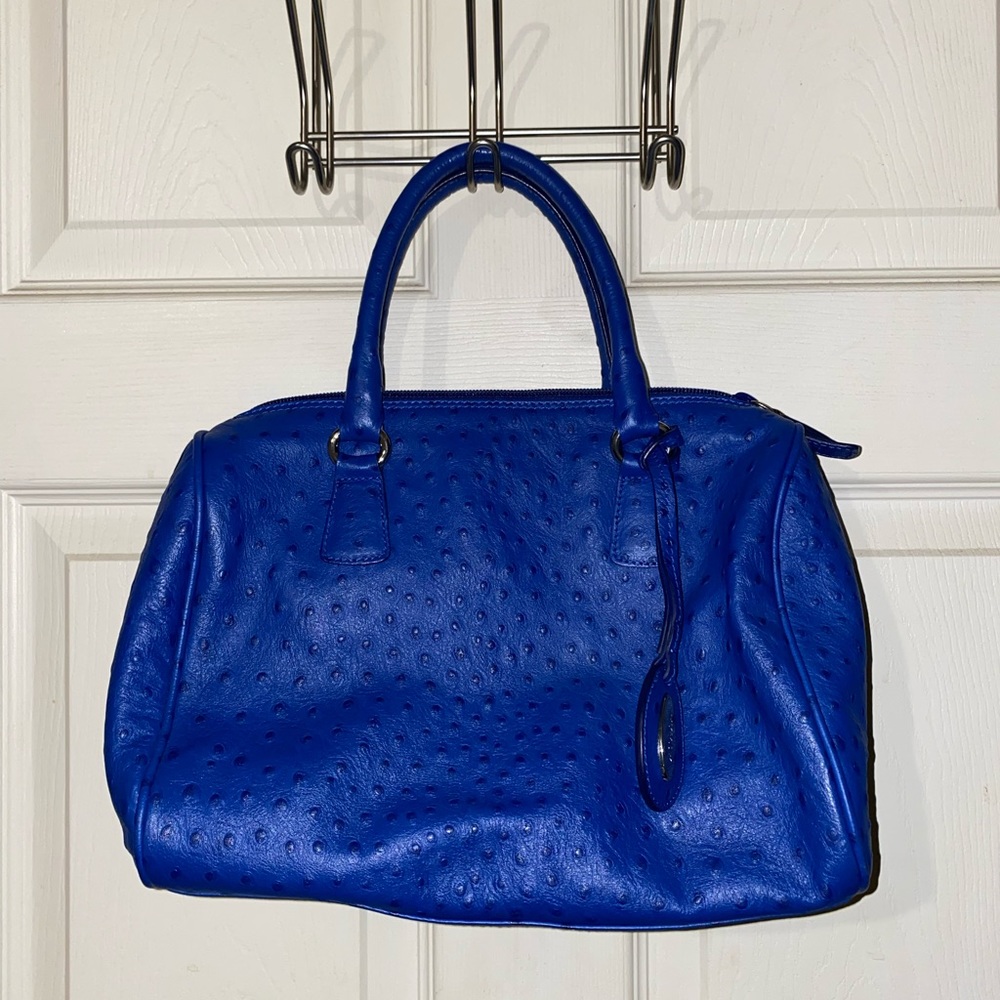 Authentic FURLA electric blue purse